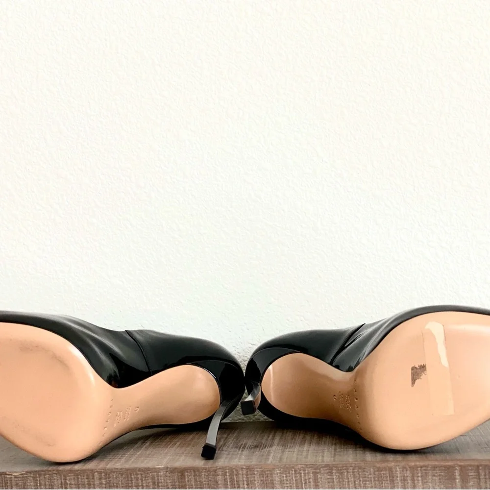 Casadei - Size 6 - Patent Leather Black Pumps - Never Worn - Picture 4 of 4